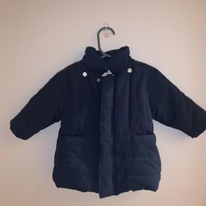Navy Blue Baby Puff Jacket